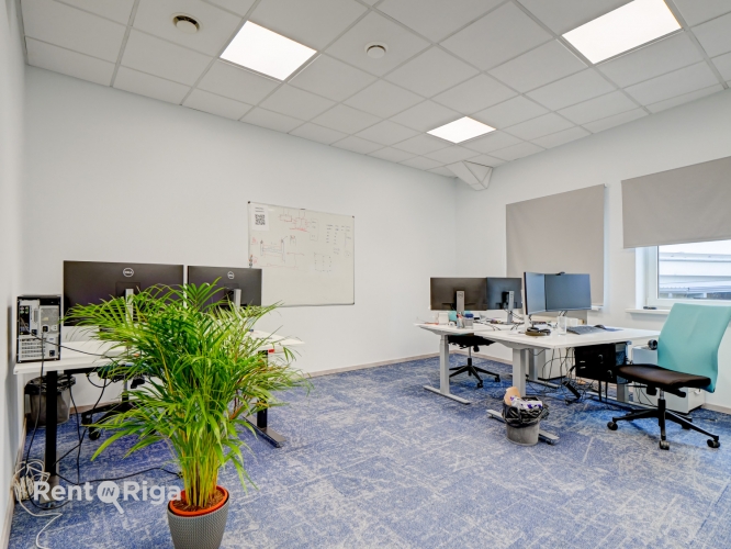 Sludinājumi. Fiksēta nomas maksa.  Biroja telpas Pļavniekos, jaunā biroju noliktavu  kompleksā, 2. stāvā. Divi Cena: 863 EUR/mēn Foto #7