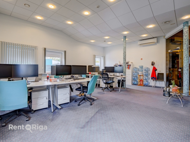 Sludinājumi. Fiksēta nomas maksa.  Biroja telpas Pļavniekos, jaunā biroju noliktavu  kompleksā, 2. stāvā. Divi Cena: 863 EUR/mēn Foto #5