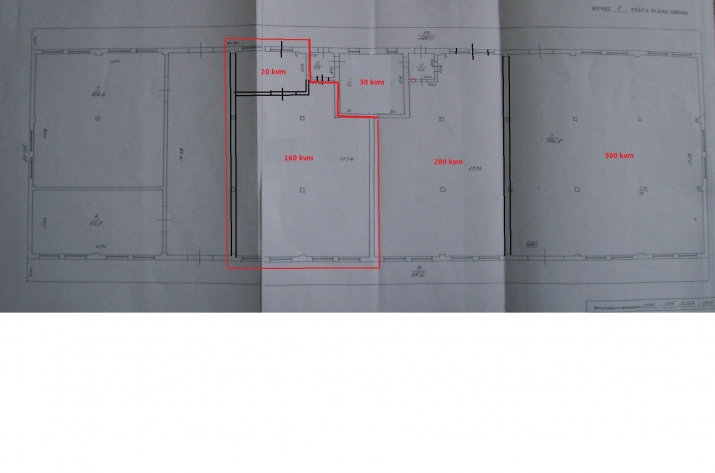 Sludinājumi. Izīrē apkurināmas telpas ar rampu un ofisu!  Telpas piemērotas: + Darbnīcai + Noliktavai + Cena: 900 EUR/mēn Foto #3