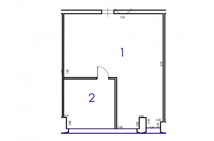 Sludinājumi. Iznomā biroja telpas biroju ēkā Dienvidu tilta rajonā, netālu no tirdzniecības centra Akropole Cena: 508 EUR/mēn Foto #7