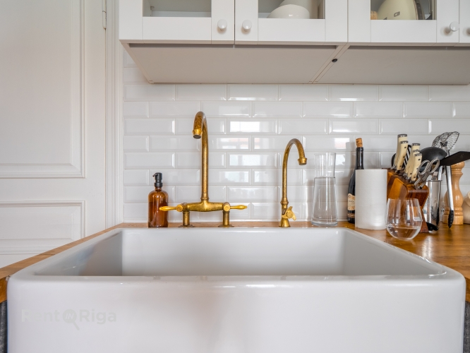 Sludinājumi. Piedāvājumā ekskluzīvs un mājīgs dzīvoklis 60 m platībā, kas apvieno vēsturisko šarmu ar Cena: 850 EUR/mēn Foto #6