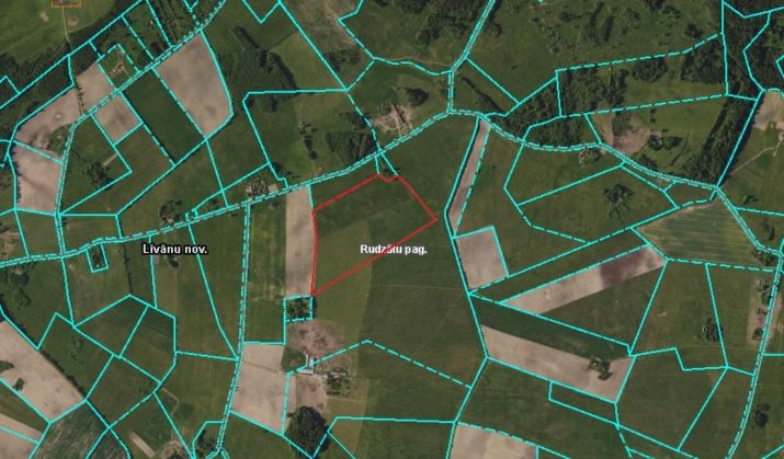 Sludinājumi. Pārdošanā lauksaimniecības zeme Līvānos, Jēkabpils novadā  15.5 ha  Tiek piedāvāta kopumā 15.5 Cena: 90000 EUR Foto #2