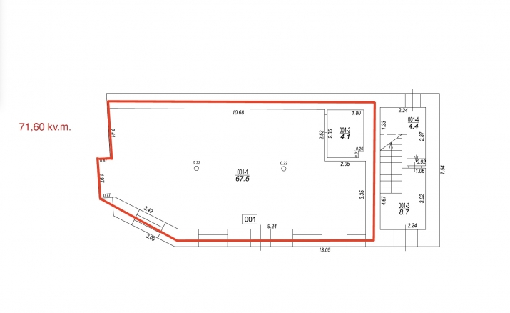 Sludinājumi. Jaunas biroja telpas Klusajā centrā.  Piedāvājam nomai mūsdienīgas un stilīgas biroja telpas Cena: 788 EUR/mēn Foto #7