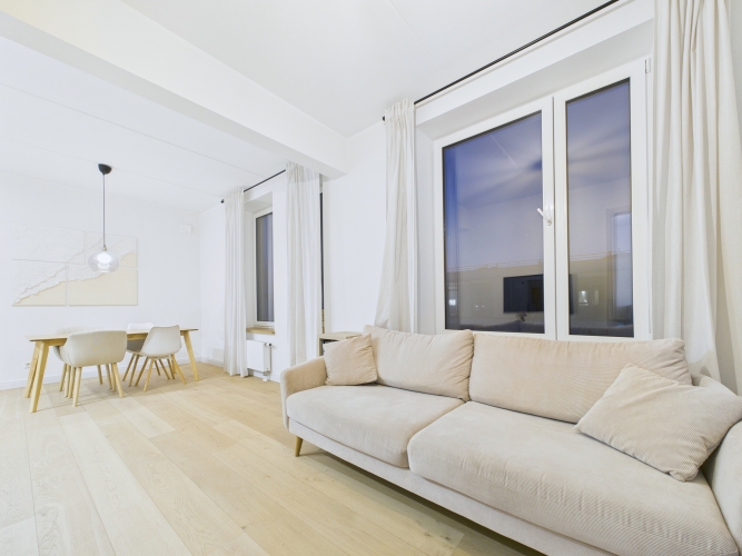 Sludinājumi. Gaumīgs 3 istabu dzīvoklis jaunajā projektā Mežaparka Villages.  Piedāvājumā gaišs un funkcionāli Cena: 185000 EUR Foto #5