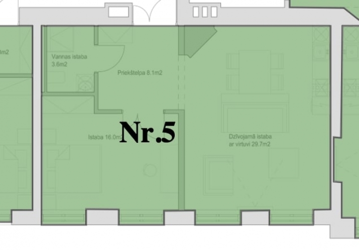 Sludinājumi. Dzīvoklis ar Elegantiem vēsturiskajiem griestiem un kamīnu!  Piedāvājumā dzīvokļi ar pilnu apdari!  Cena: 201600 EUR Foto #9