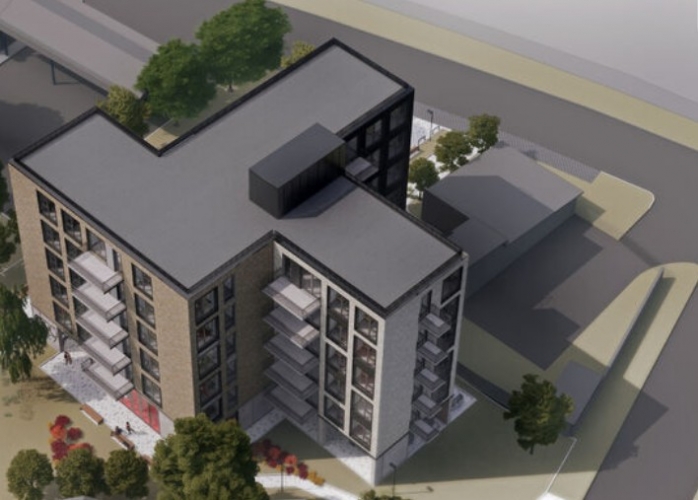 Sludinājumi. Īres nams / Daudzdzīvokļu projekts  Ūdens iela 27, Rīga  Pārdod saskaņotu īres nama / studentu Cena: 300000 EUR Foto #3