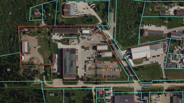 Объявление. Продаётся промышленный комплекс в Елгаве  В продаже промышленная недвижимость в Елгаве, в зоне Цена: 2.6e+06 EUR Foto #1