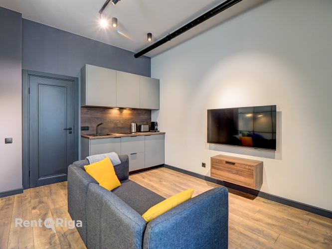 Sludinājumi. Studio tipa dzīvoklis ar dizainu, kas pārdomāts līdz pēdējai detaļai un komfortu, kas sajūtams Cena: 105000 EUR Foto #3