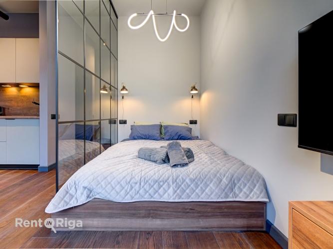 Sludinājumi. Studio tipa dzīvoklis ar dizainu, kas pārdomāts līdz pēdējai detaļai un komfortu, kas sajūtams Cena: 100000 EUR Foto #7