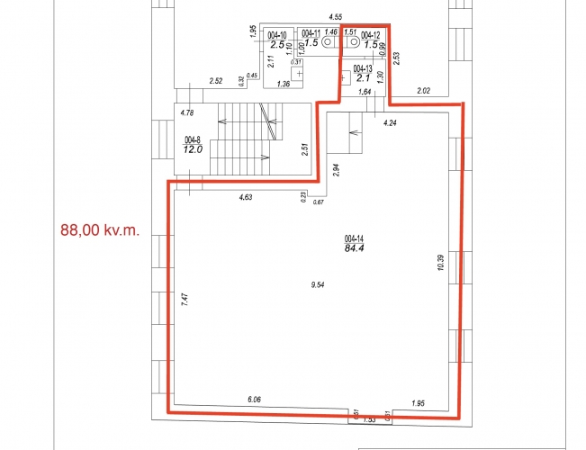 Sludinājumi. Jaunas biroja telpas Klusajā centrā.  Piedāvājam nomai mūsdienīgas un stilīgas biroja telpas Cena: 1011 EUR/mēn Foto #5