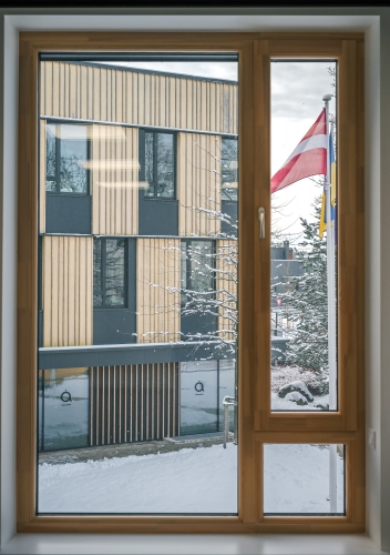 Sludinājumi. Biroja telpas A klases biroju ēkā Mežaparkā.  Telpas ir piemērotas salonam, veikalam vai birojam, Cena: 850 EUR/mēn Foto #9