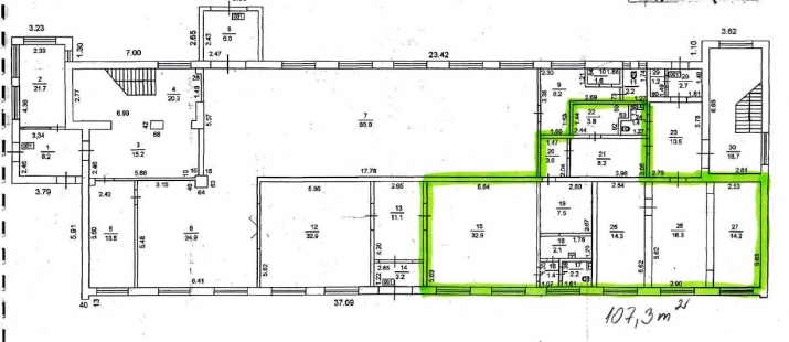 Sludinājumi. Komerctelpas Ganību dambī, Rīgā, kas piemērotas dažādiem biznesa risinājumiem.  Izmantojiet šo Cena: 429 EUR/mēn Foto #7
