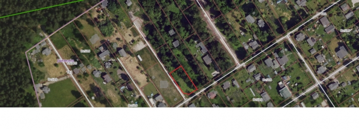 Объявление. Земельный участок в Юрмале  территория индивидуальной жилой застройки (DzS18)  Улица Васку 2 Цена: 17629 EUR Foto #7