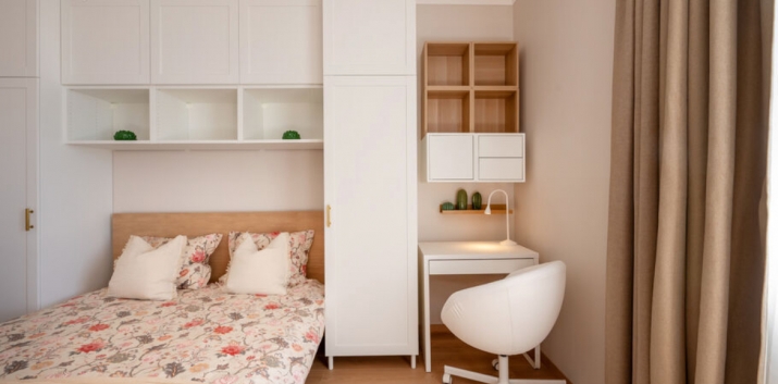 Sludinājumi. Izīrē gaišu un mājīgu studio tipa dzīvokli ar burvīgu balkonu Rīgas centrā.  Šis stilīgais, pilnībā Cena: 580 EUR/mēn Foto #6