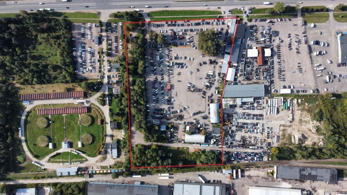 Объявление. Zemes gabals (R zona) Latgales ielā.  + Intensīva auto plūsma; + piebraukšana no Maskavas ielas; + Цена: 2.3485e+06 EUR Foto #2