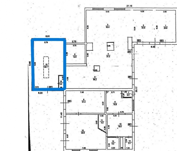 Sludinājumi. Auto servisa telpa ar iebrauktuvi/paceļamajiem vārtiem Ganību dambī.  Ierīkots telferis. Griestu Cena: 312 EUR/mēn Foto #7