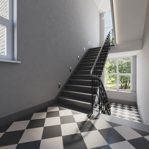 Объявление. Сдаётся трёхэтажное здание в развивающемся районе VEF!  Преимущества здания: +В арендную плату Цена: 12816 EUR/мес. Foto #4