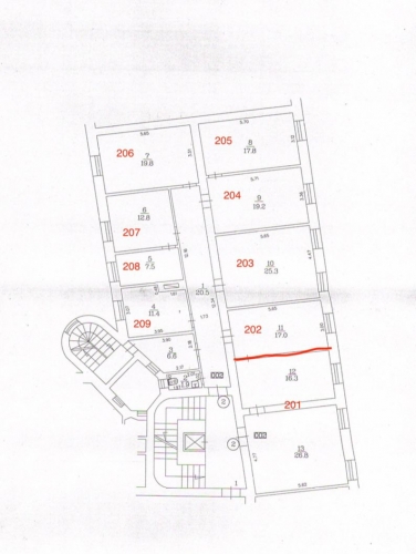 Sludinājumi. Tiek pārdots 202,9 m plašs dzīvoklis ar divām ieejām.  Īpašumam nepieciešams remonts, kas ļaus Cena: 360000 EUR Foto #2