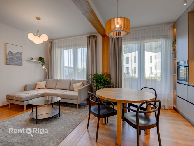 Sludinājumi. Iegādei pieejams 3 istabu dzīvoklis jaunajā kompleksā \'Saliena\', Turaidas ielā 3.  Dzīvoklis Cena: 177000 EUR Foto #2
