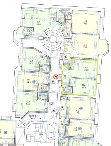 Объявление. Продаётся элегантная квартира в полностью отреставрированном историческом здании в центре Риги. Цена: 86000 EUR Foto #8