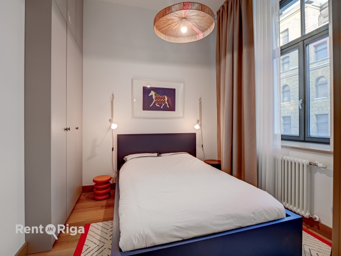 Объявление. Stilīgs un moderns dzīvoklis Rīgas centrā.  Piedāvājumā ir elegants, dzīvoklis ar unikālu dizainu, Цена: 800 EUR/мес. Foto #8