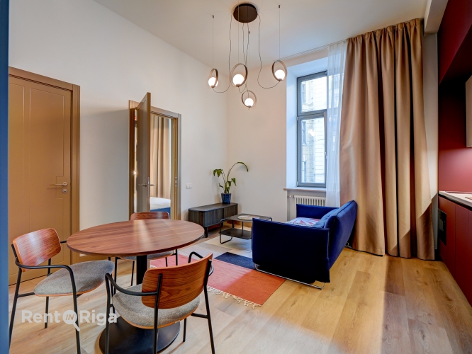 Объявление. Stilīgs un moderns dzīvoklis Rīgas centrā.  Piedāvājumā ir elegants, dzīvoklis ar unikālu dizainu, Цена: 800 EUR/мес. Foto #6