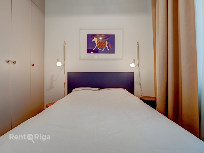 Объявление. Stilīgs un moderns dzīvoklis Rīgas centrā.  Piedāvājumā ir elegants, dzīvoklis ar unikālu dizainu, Цена: 800 EUR/мес. Foto #9