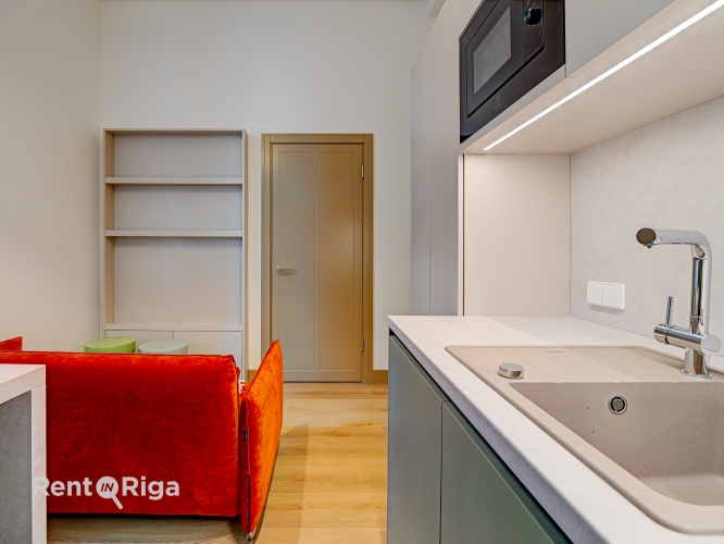 Объявление. Stilīgs un moderns dzīvoklis Rīgas centrā.  Piedāvājumā ir elegants, dzīvoklis ar unikālu dizainu, Цена: 750 EUR/мес. Foto #4