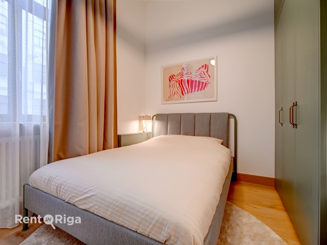 Объявление. Stilīgs un moderns dzīvoklis Rīgas centrā.  Piedāvājumā ir elegants, dzīvoklis ar unikālu dizainu, Цена: 750 EUR/мес. Foto #5