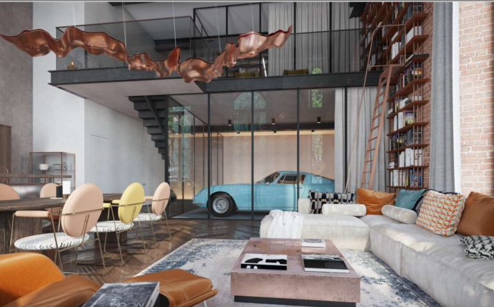 Объявление. Продается офисное помещение в проекте Lofts&Rosegold в тихом центре, одном из самых престижных и Цена: 1.38816e+06 EUR Foto #6