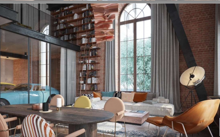 Объявление. Продается офисное помещение в проекте Lofts&Rosegold в тихом центре, одном из самых престижных и Цена: 668160 EUR Foto #8