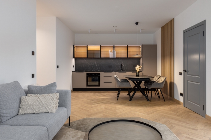 Sludinājumi. Iegādei pieejami dzīvokļi jaunajā projektā Villa Astor, tikai 3 minūšu gājiena attālumā līdz Cena: 226695 EUR Foto #1