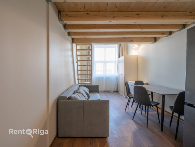 Sludinājumi. Pieejams unikāls lofta tipa dzīvoklis jaunajā projektā Katolu ielā 11  ar augstvērtīgu remontu, Cena: 850 EUR/mēn Foto #6