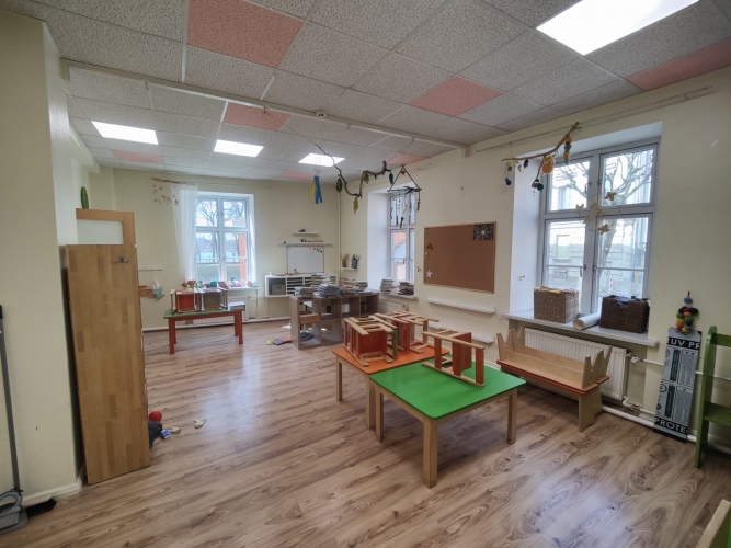 Объявление. Premises of a former kindergarten for rent in Old Town (Vecrīga).  They are fully suited for a Цена: 1557 EUR/мес. Foto #2