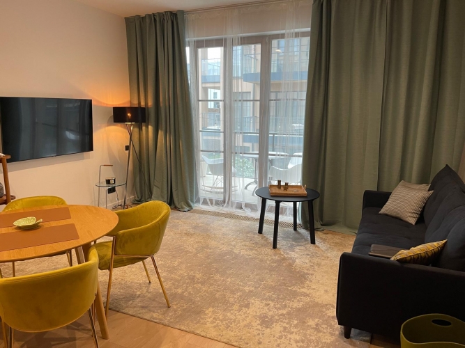 Объявление. Strelnieku iela 8 | Loft & Rosegold  Izīrējas stilīgu un pārdomāti iekārtots 2 istabu dzīvoklis Цена: 1300 EUR/мес. Foto #4