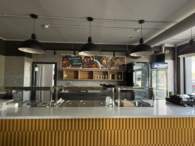 Sludinājumi. Kafejnīcas telpas Mūkusalas Biznesa centrā  gatavas darbībai.  Piedāvājam nomai plašas un Cena: 1414 EUR/mēn Foto #6